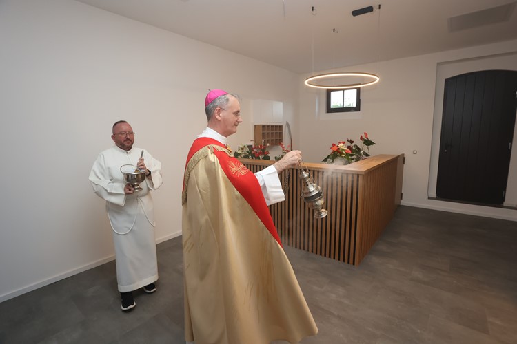 Nadbiskup Kutleša blagoslovio novi hodočasnički centar u Mariji Bistrici
